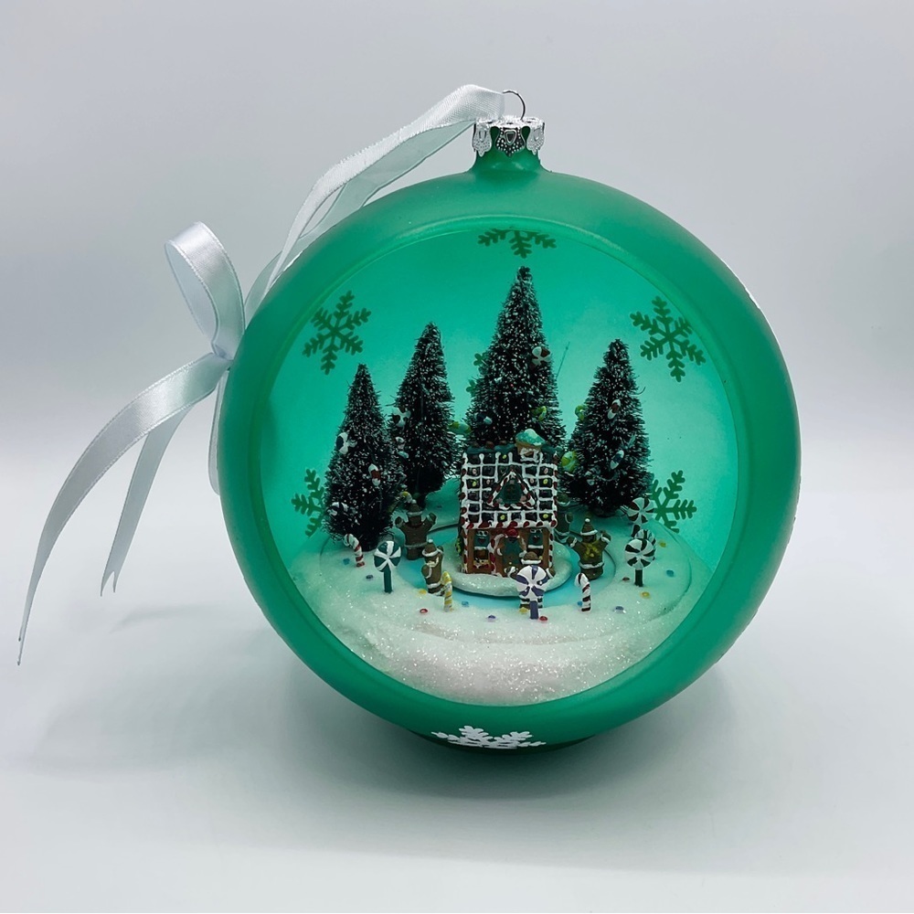Mr. Christmas Large Ornament Animated Lighted Musical Original Box Hanging Green - Picture 5 of 16